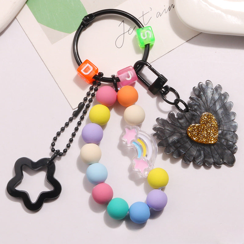 Wholesale Acrylic Heart Keychain